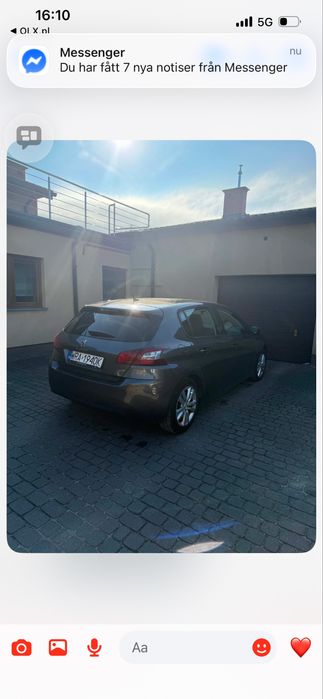 Samochód osobowy peugot308