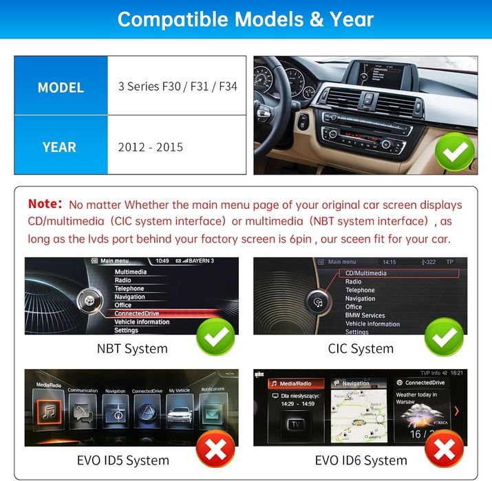 Rádio Android Bmw 3 f30 f31