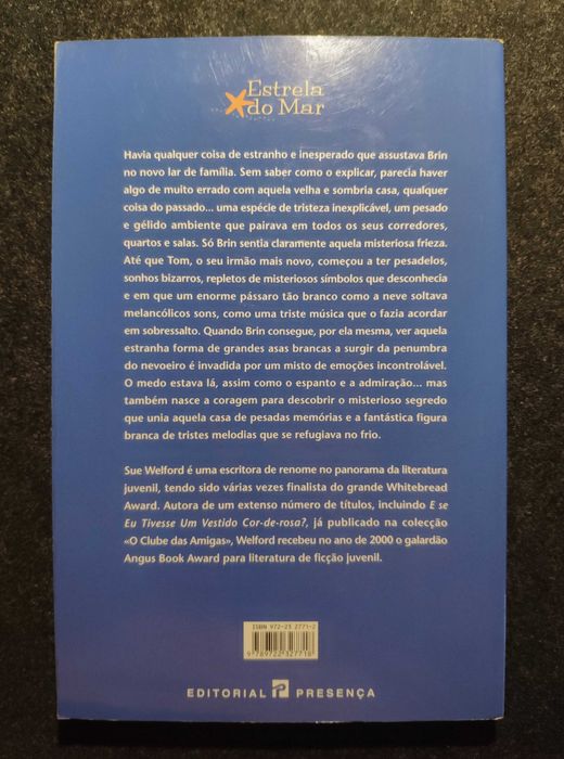 O Pássaro da Neve - Sue Welford (portes incluídos)