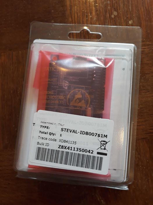 STEVAL - IDB007V1M Evaluation platform based on the SPBTLE-1S