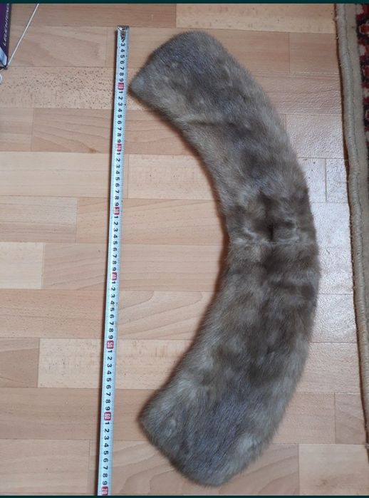 Воротник готовый,норка голубая, состояние хорошее