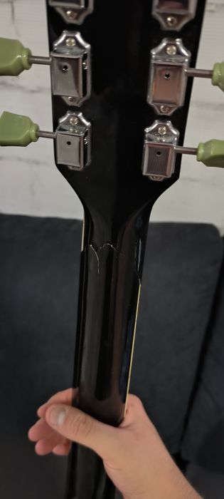 Gibson EDS-1275 w/ broken neck