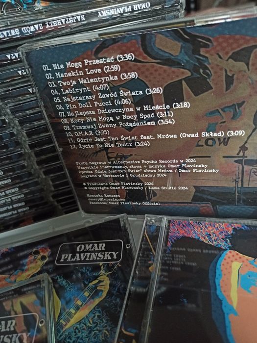 Omar Plavinsky CD Najstarszy Zawód Świata 2024