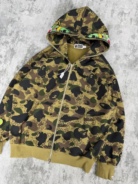 Bape zip-hoodie.Бапе
