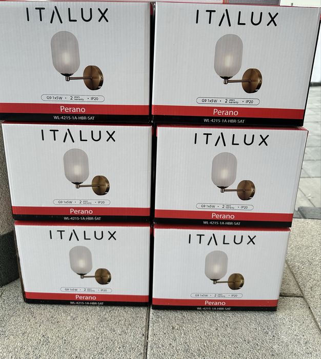Lampa kinkiet italux Perano