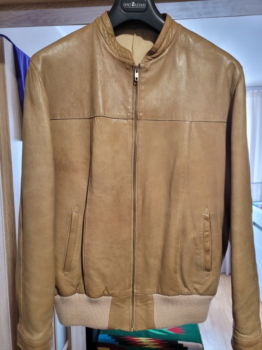 Kurtka męska skórzana