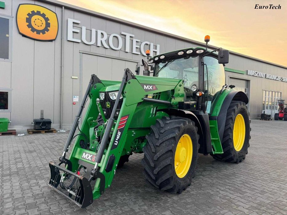 John Deere 6150r 4500h AQ 50km/h stan BDB jak 6170 Ładowacz