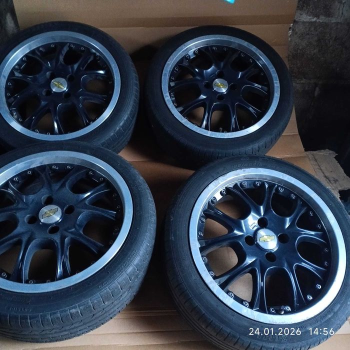 Felgi aluminiowe 4x100 AEZ Germany 16” + opony Zeetex 195/45R16