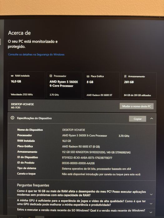 Vendo Setup Gamer completo ou apenas torre