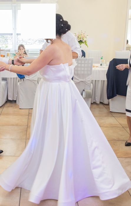 Suknia ślubna Avenue 36/38 (może być na brzuszek ciążowy)