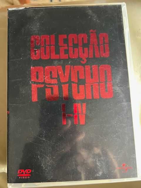 Box Psycho 1 a 4 de Hitchcock com Anthony Perkins