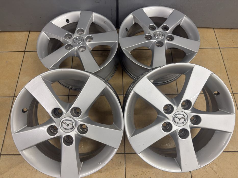 Felgi Aluminiowe 5x114,3 15” Mazda 3 Mazda 5 Premacy CX-3 CX-30 CX-5