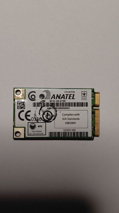 Продам WiFi модуль PRO/Wireless 3945ABG для ноутбука