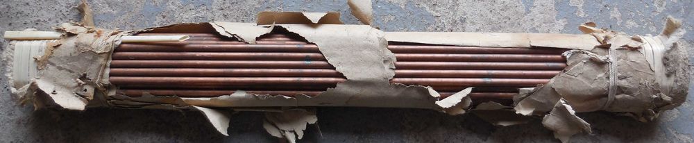 Тверда мідна труба ∅12 х 1,2 мм 1м., 50шт.