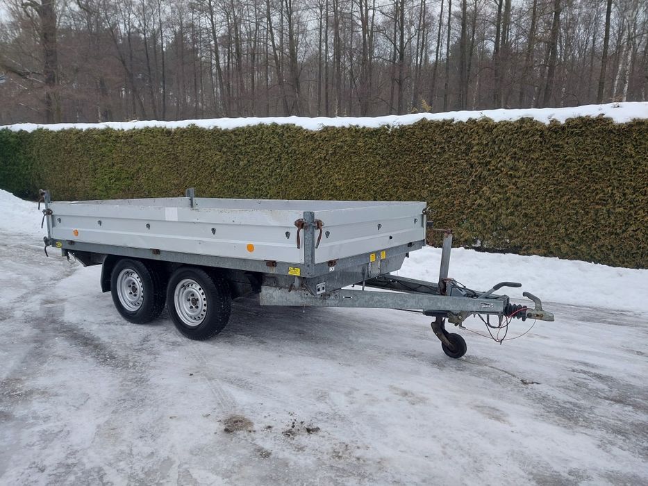 Przyczepa wywrotka kiper 3 strony Bockmann 2700kg DMC 2.7T