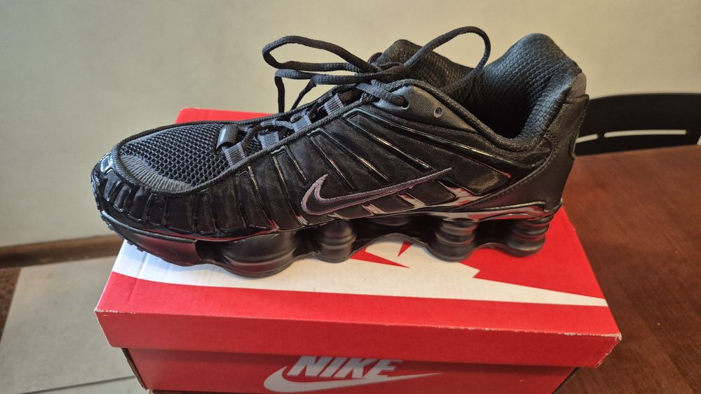 Nowe buty nike shox tl r 44 męskie czarne