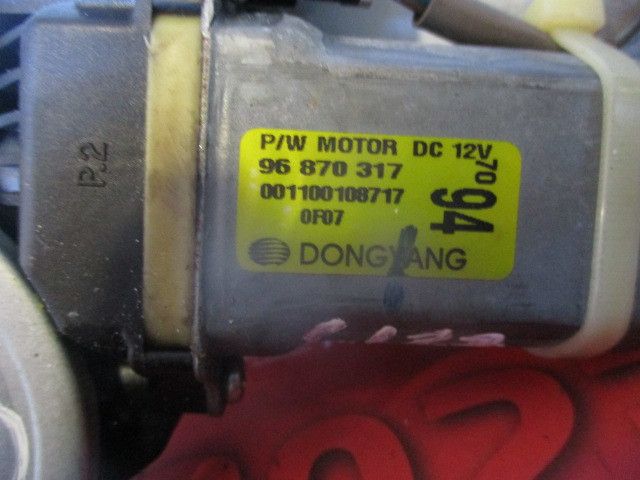 Motor vidro frente direito CHEVROLET Aveo / Kalos Hatchback (T250, T25