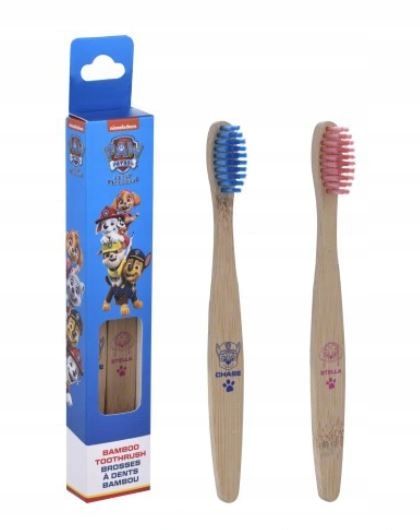 Szczoteczki Szczoteczka Psi Patrol Bambusowa 2Szt