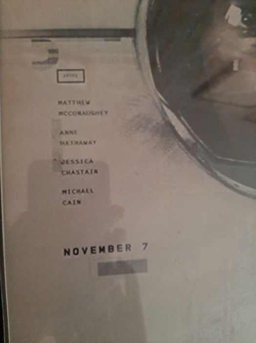 Poster Interstellar Emoldurado