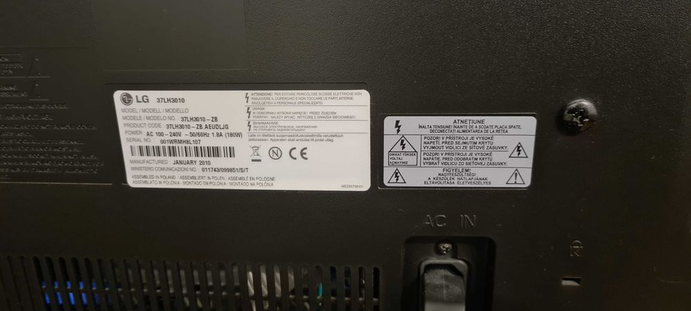 Televisão LG 37''