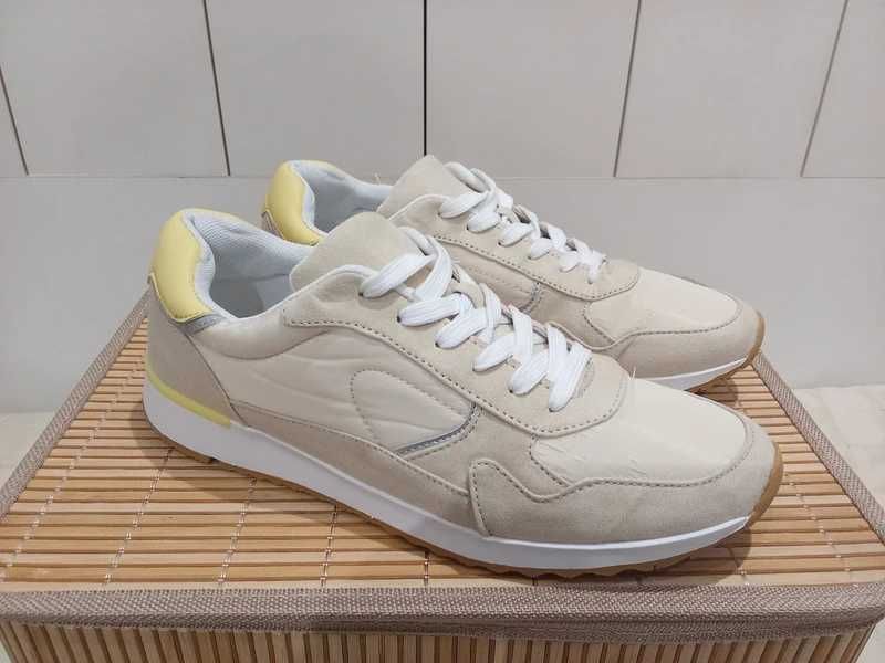 damskie sportowe sneakersy marki Bonprix roz. 40 wkładka 26 cm