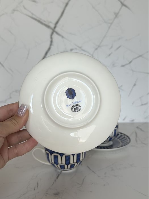 Чайний набір, сервіз hermes, чайный сервиз, чашки, набор эрмес, ермес