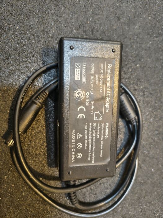 Zasilacz Dell 18 5V 3 5A duzy wtyk 65W laptop adapter