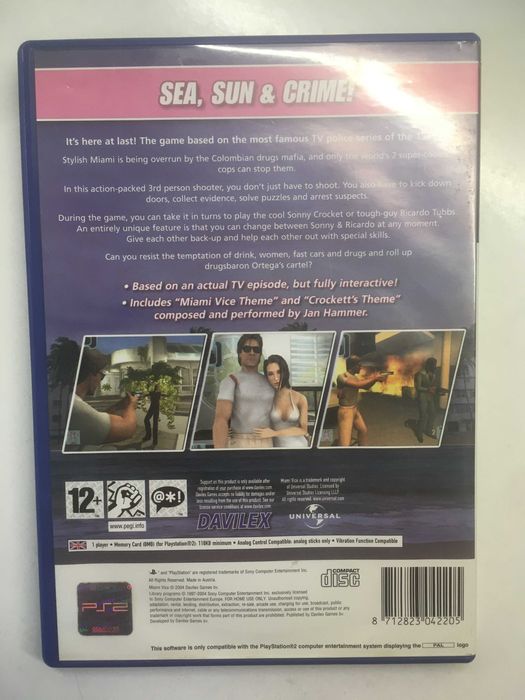 PS2 - Miami Vice