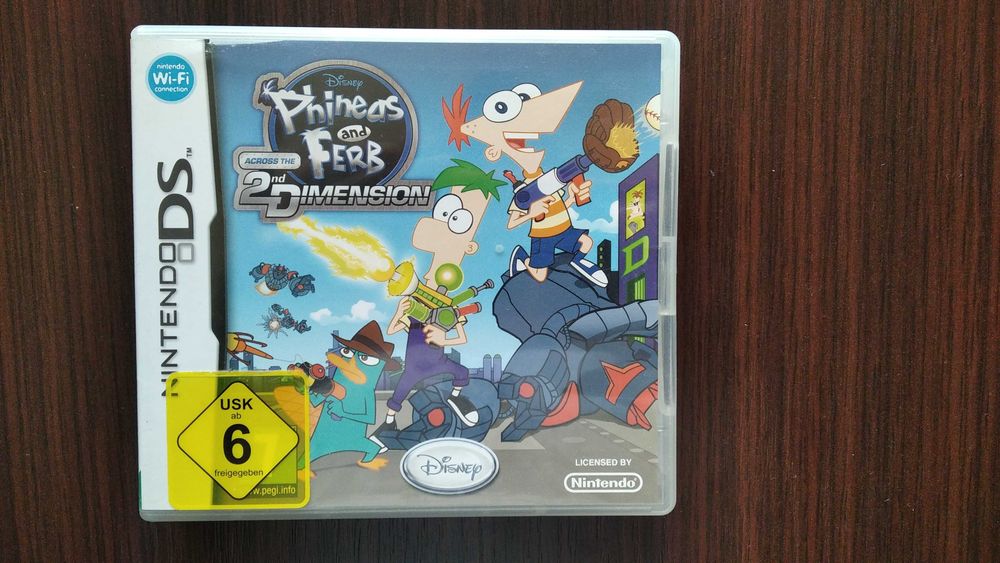 Gra na Nintendo Fineasz i Ferb