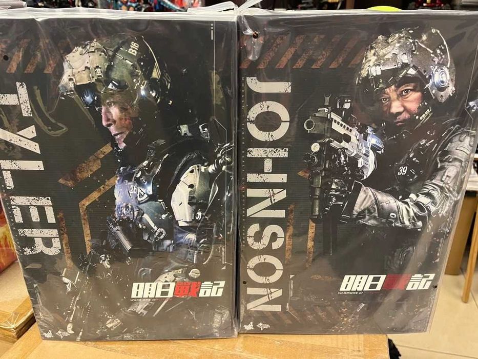 Figuras Hot Toys Warriors of future Tyler and johnson