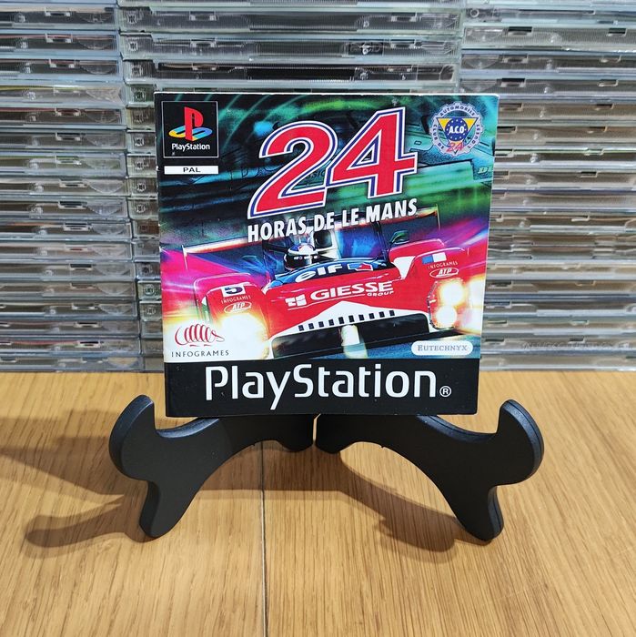 24 Horas De Le Mans Encartes e Manual Originais PS1