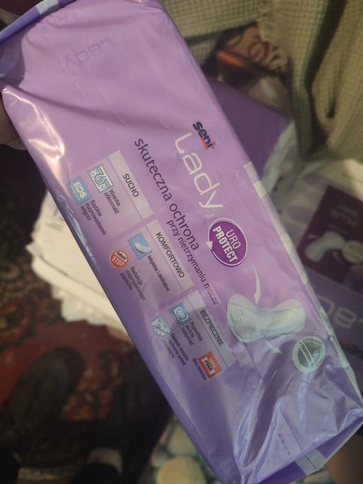 Wkladki urologiczne.