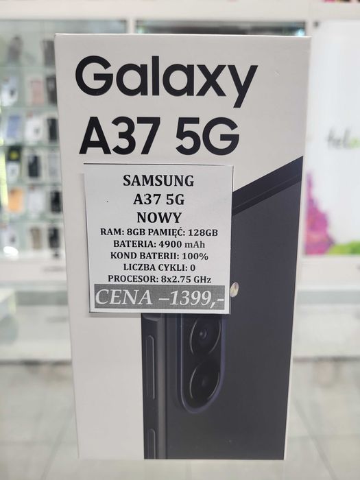 Samsung A37 5G 128GB NOWY Telakces Felicity *Raty 0%