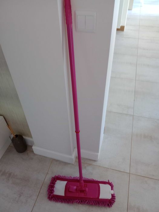 Mopa de limpeza com cabo ajustável