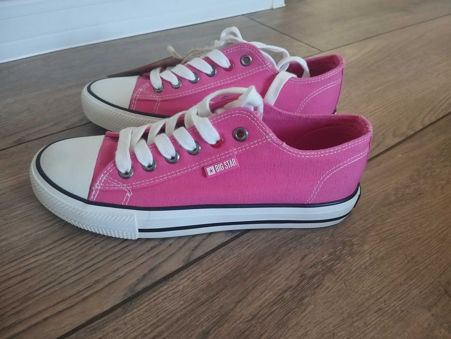 Różowe trampki Nowe Big Star rozmiar 36