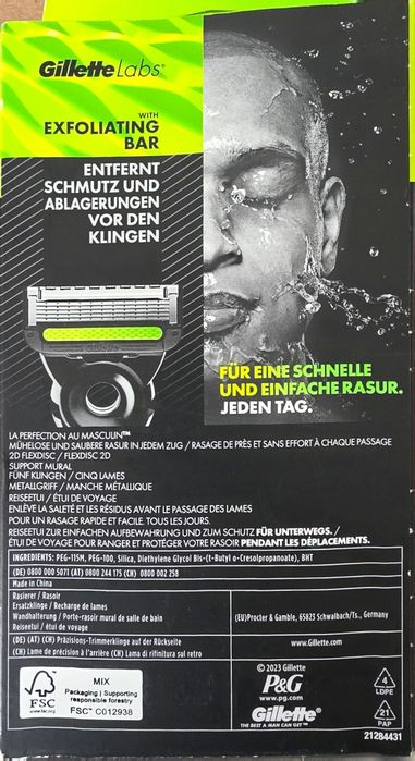 Gillette Labs 2 Ostrza