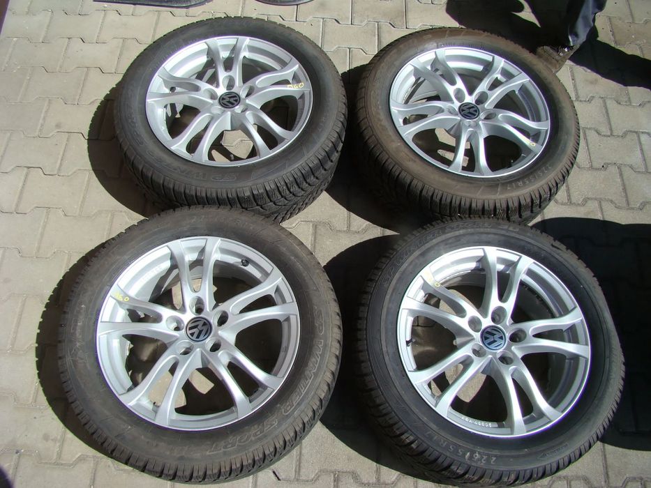 a60 5x120 VW Transporter Caravelle Multivan T5 T6 7,5jx17 opony zima