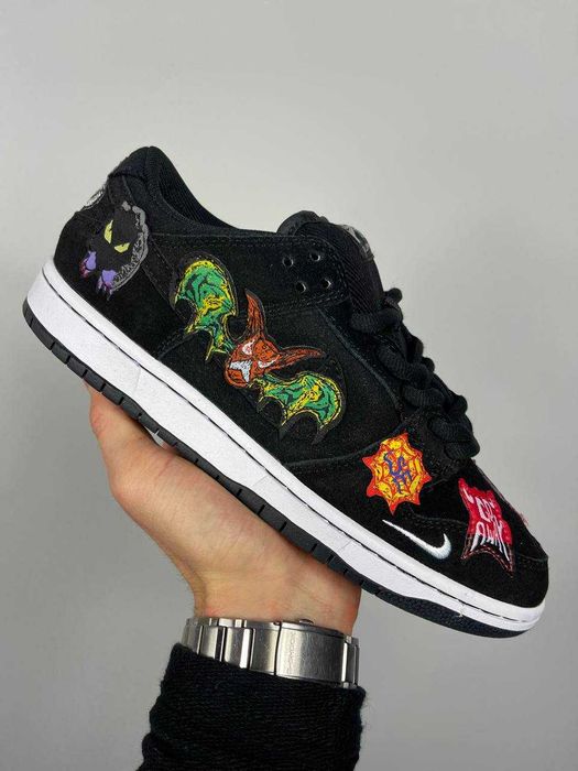 ЗНИЖКА‼️ 41 (26 см) Nike Dunk Low Pro SB x Neckface чорні данки кеди