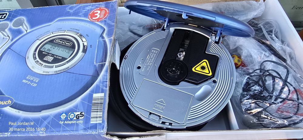 Discman MP3 SilverCrest