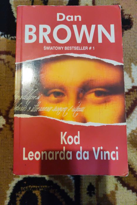 Książka Dan Brown - Kod Leonarda Da Vinci