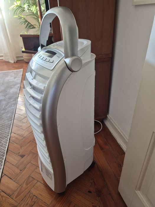 Air Cooler portátil com rodas e pega
