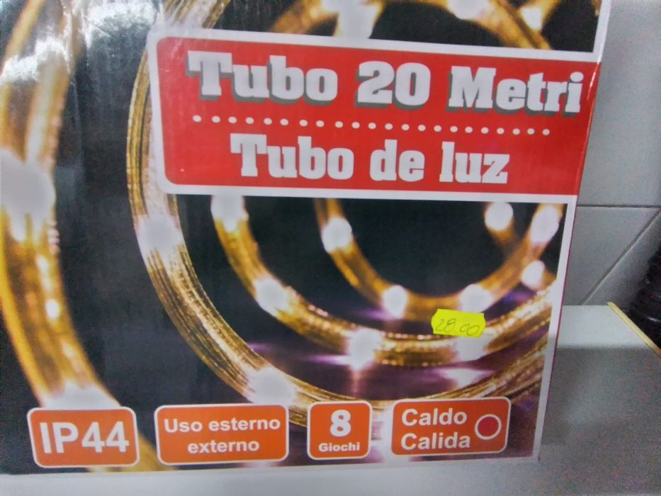 Luz de Natal mangueira 20metros nova