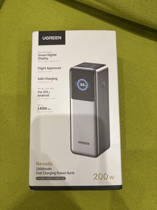 Павербанк Ugreen Nexode PB722 200W Power Bank 25000mAh