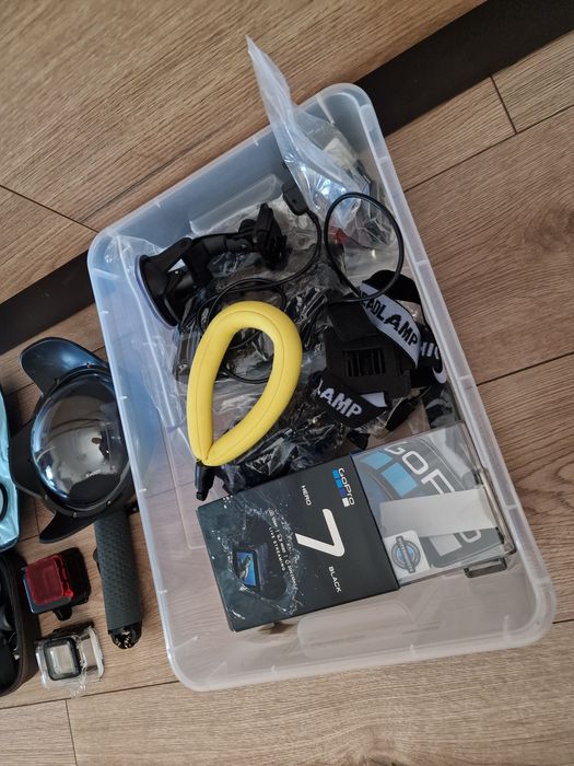 GoPro Hero 7 Black Mega zestaw Gimbal Shoot i inne