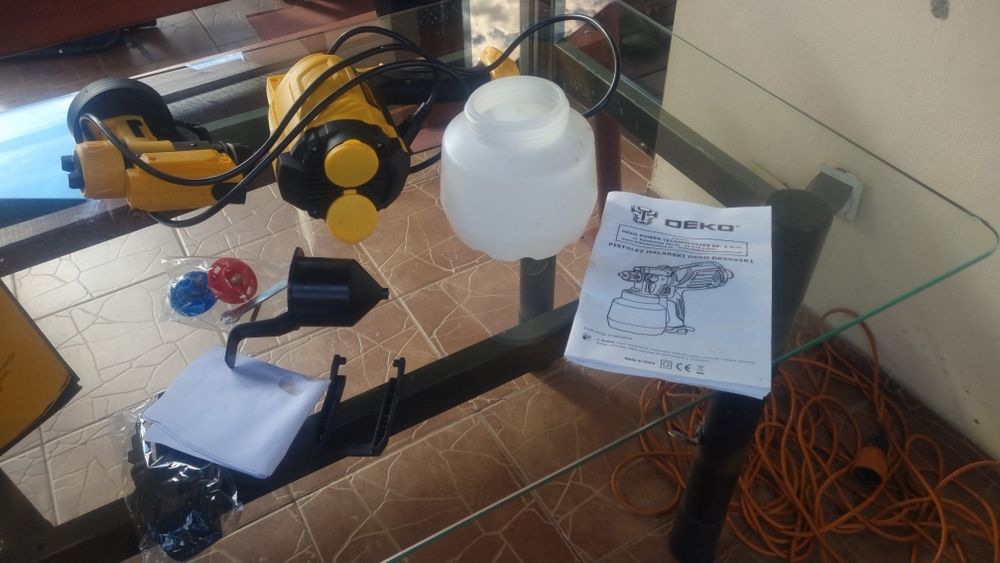 Pistolet malarski elektryczny deko 650 watt