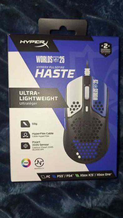 HyperX Pulsefire Haste - Worlds 2025 - Gaming Mouse