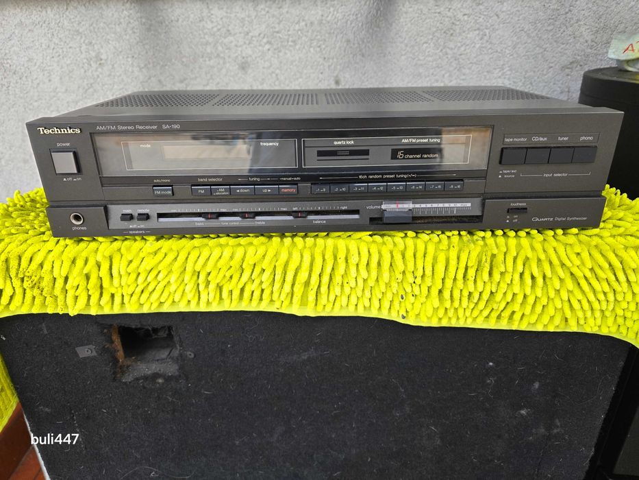 technics sa190 amplituner stereo