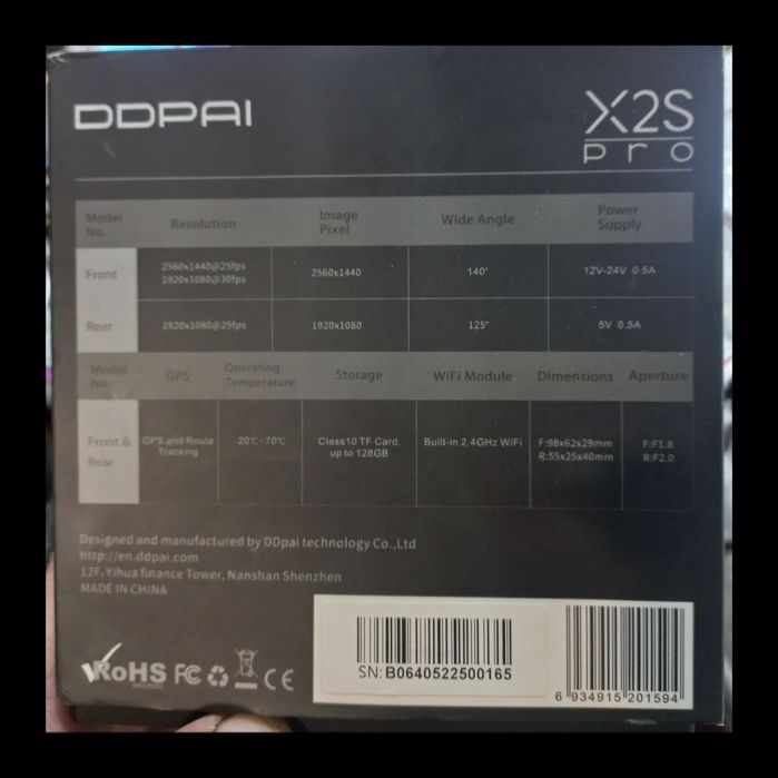 Продам відеореєстратор DDPAI