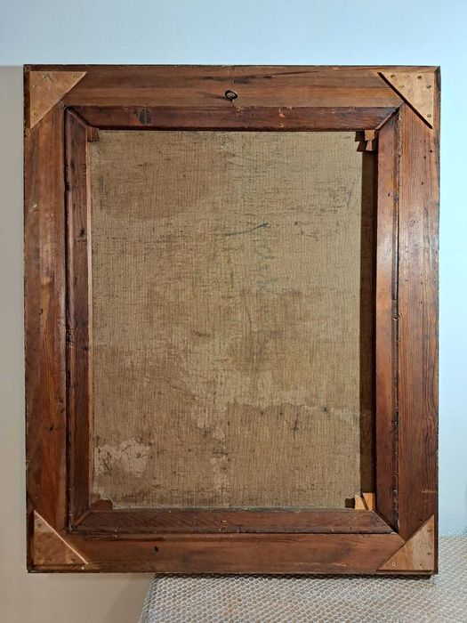 Obraz olejny - Pejzaż zimowy - Victor de Ruyte