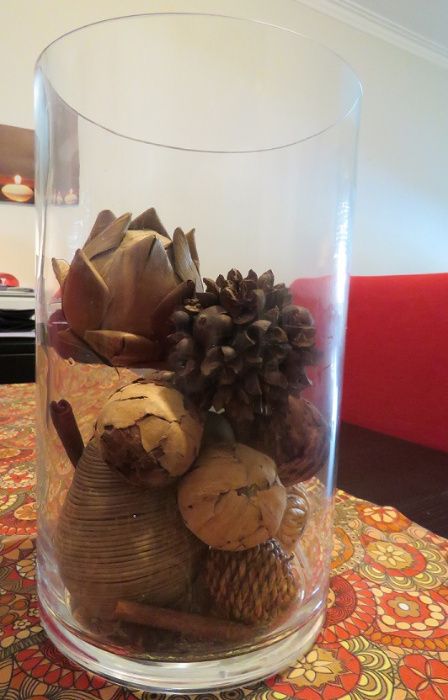 Jarrão de vidro para centro